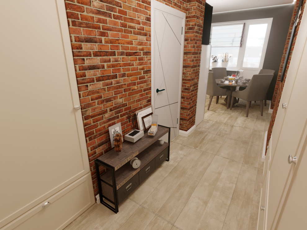 Дизайн проект квартиры студии