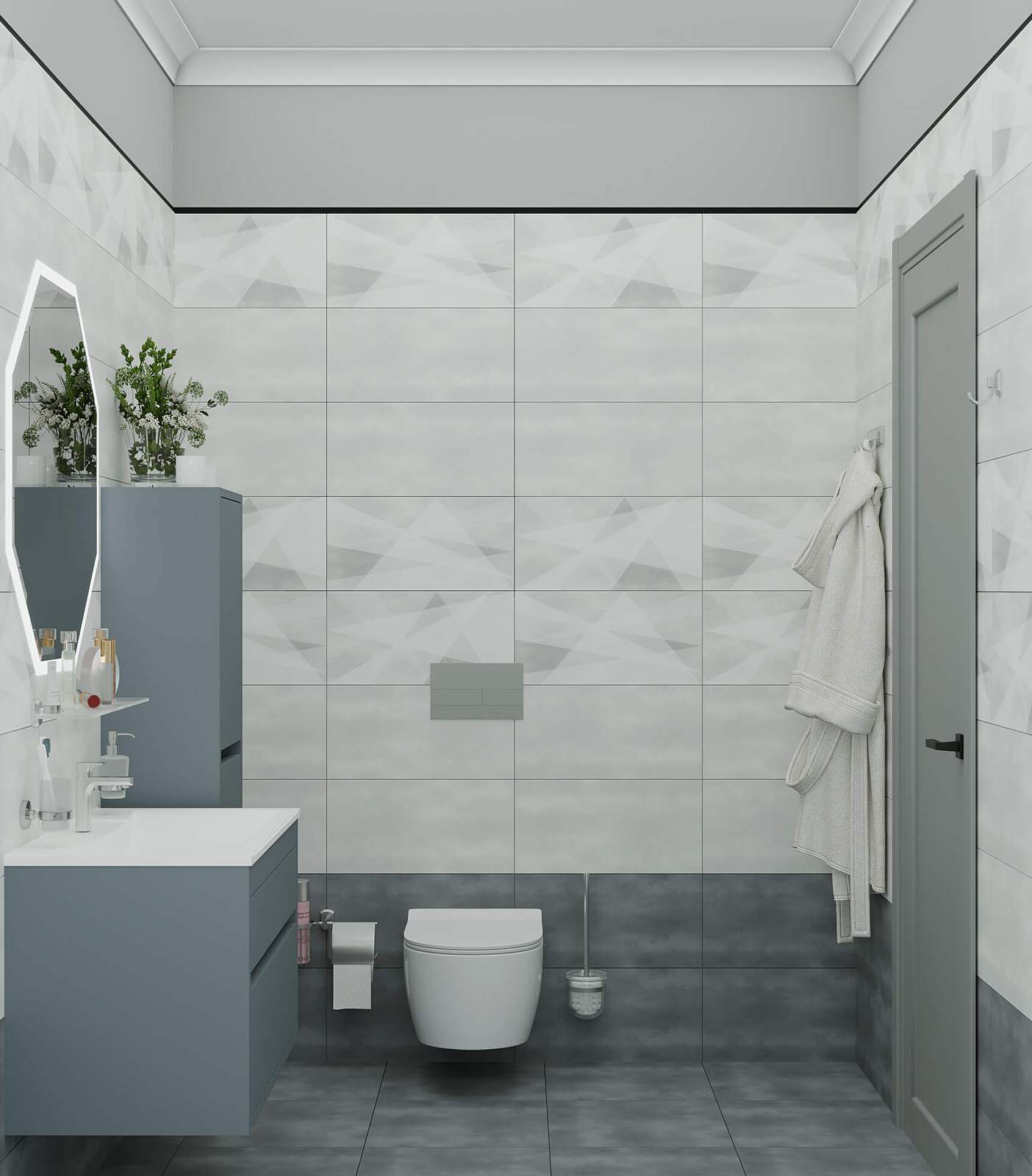 Дизайн двухкомнатной квартиры в современном стиле