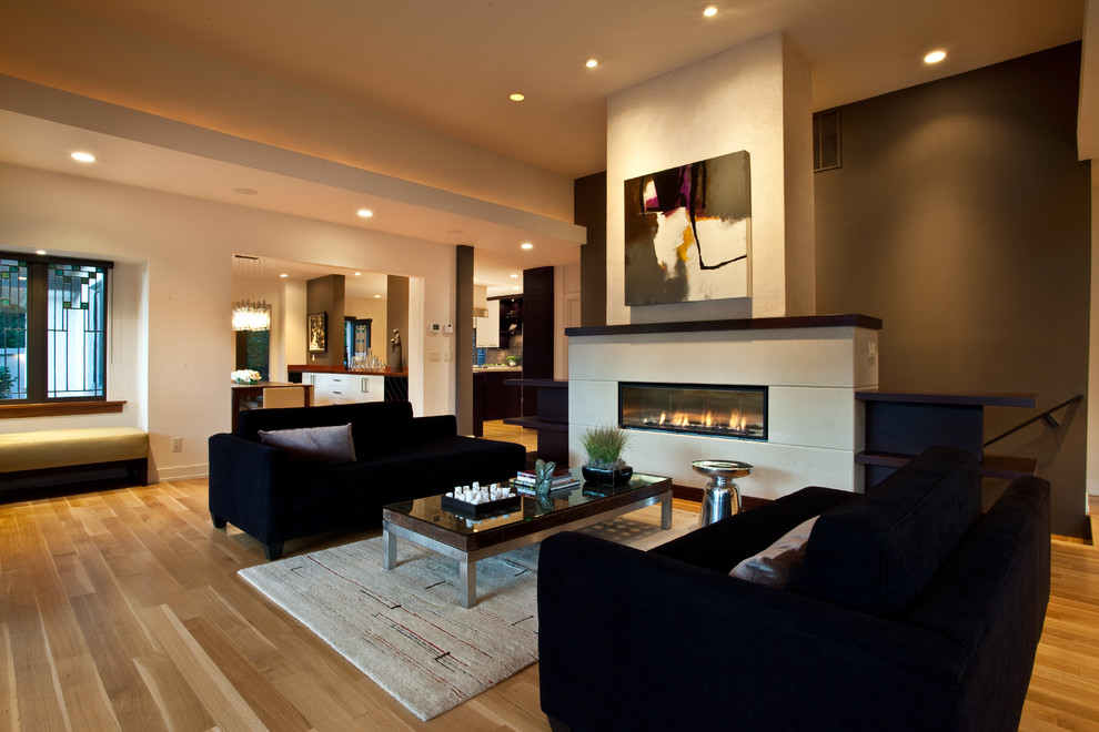 Photo of a modern living room in Salt Lake City.