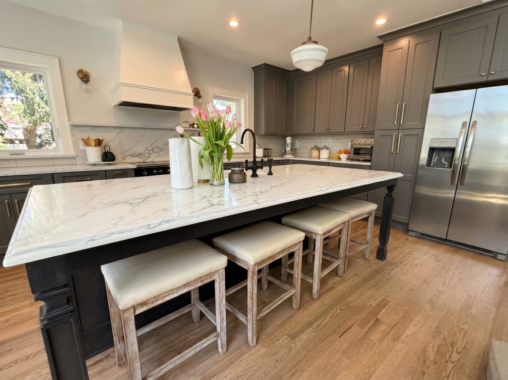 Kitchen Island | Two-Level Addition Allendale NJ