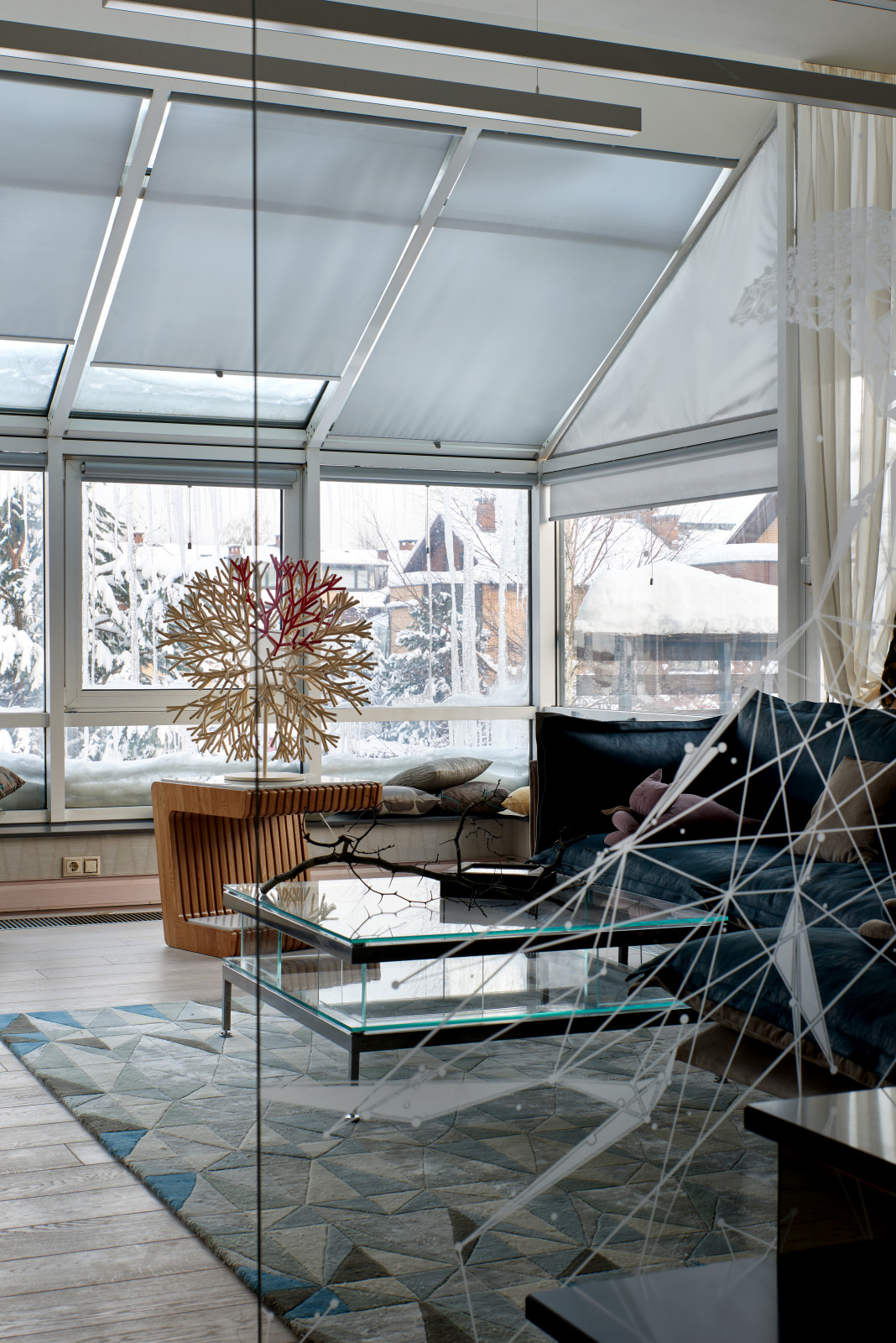 Стекло AGC в интерьере