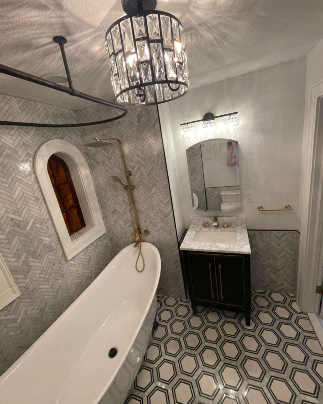 Contemporary Bathroom Remodel