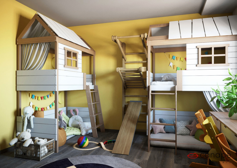 Солнечная квартира для большой семьи