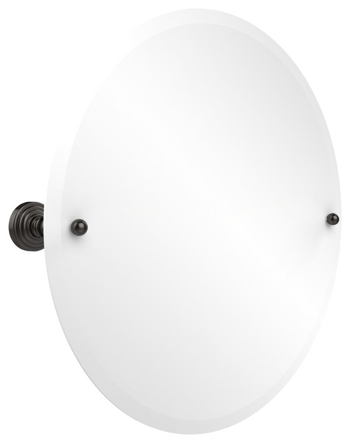 Frameless Round Tilt Mirror With Beveled Edge Oil Rubbed Bronze Transitional Bathroom Mirrors Frameless Round Tilt Mirror With Beveled Edge Oil Rubbed Bronze Transitional Bathroom Mirrors