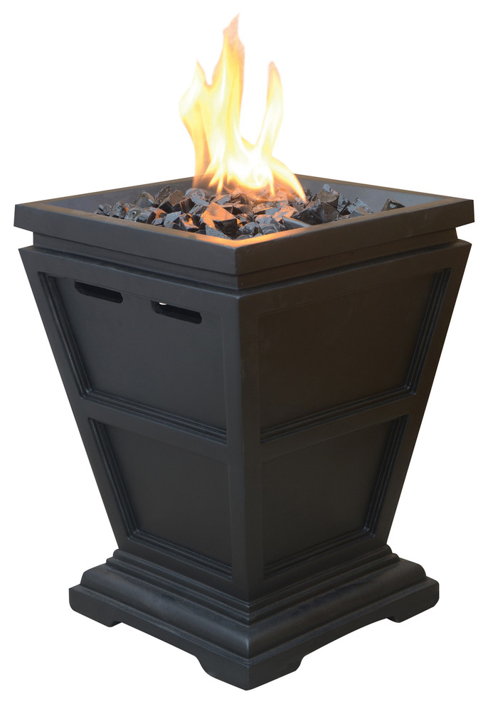 LP Gas Outdoor Fireplace, Small