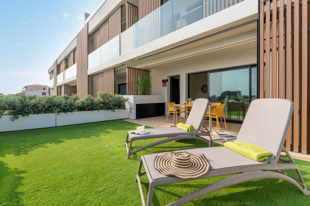 Modelo de terraza actual grande