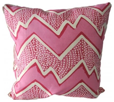 Montecito Eros Pink Designer Pillow