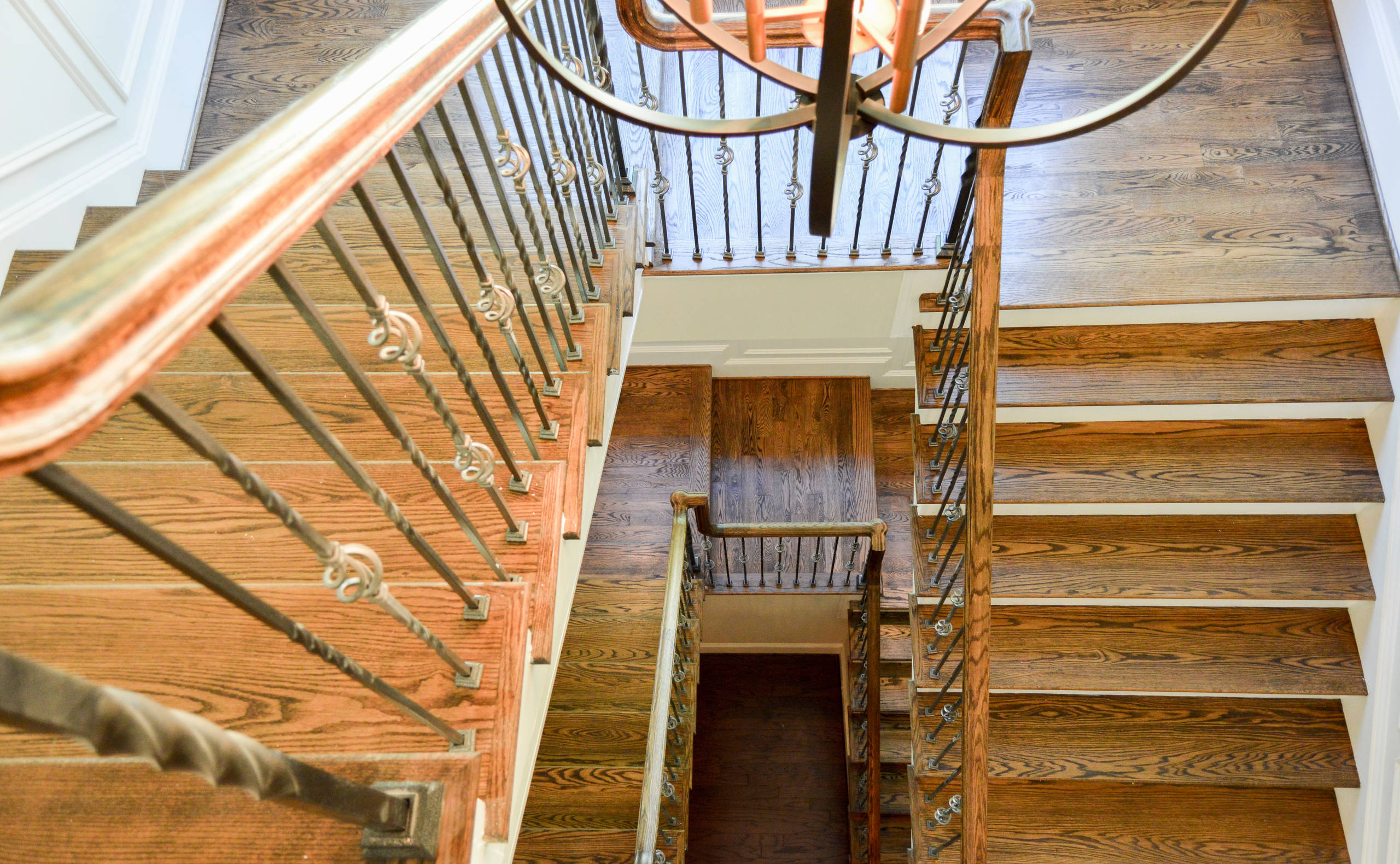 38_European Style Circular Balcony and Multi-level Staircase, Middleburg, VA 201