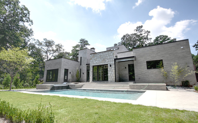 Redding modern-fasad