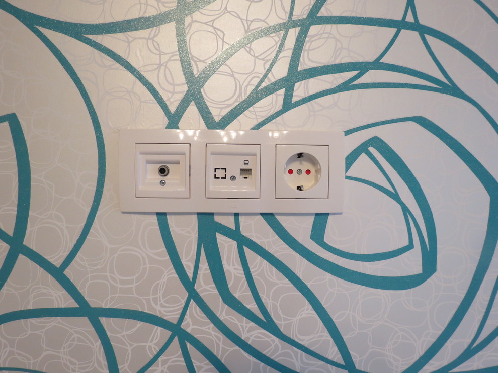 Розетки после чистовой отделки