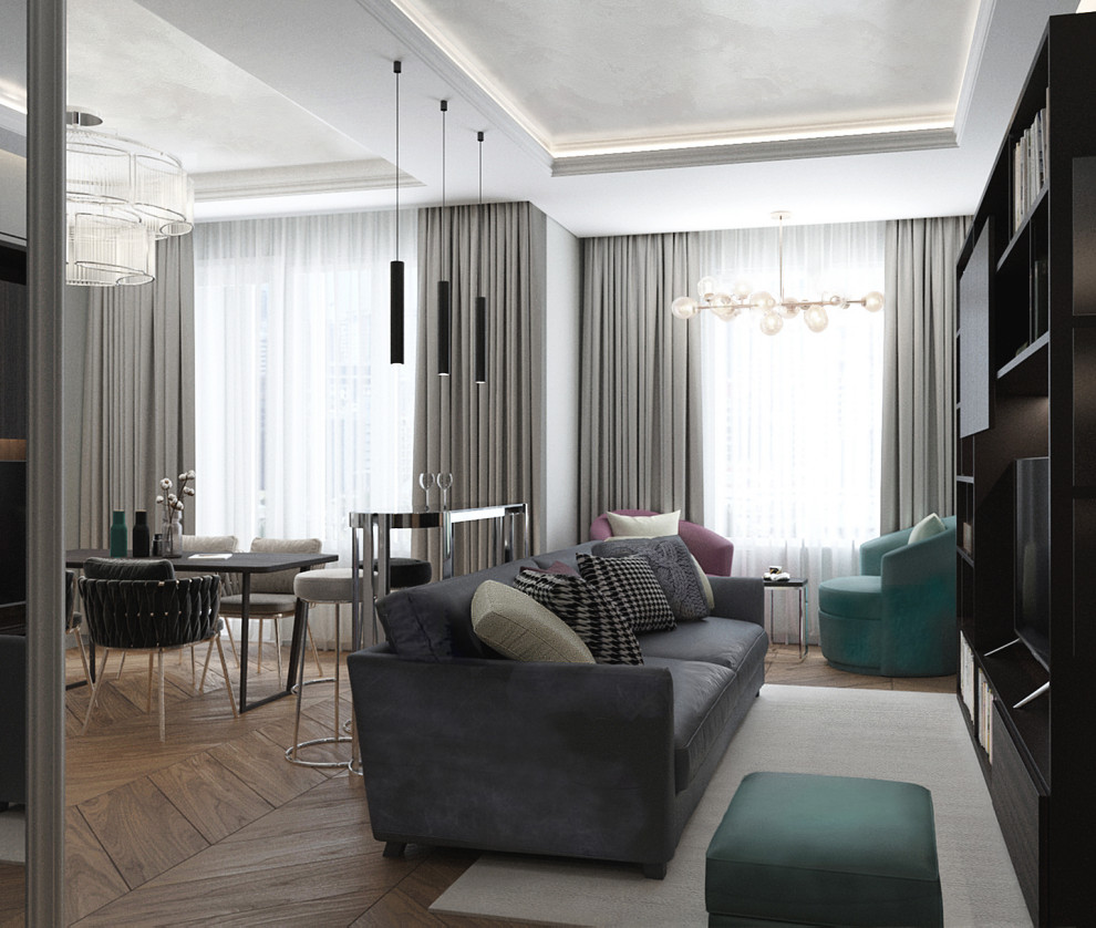 2-х комнатная квартира, 64 кв., ЖК "Царская площадь", 2020 г.