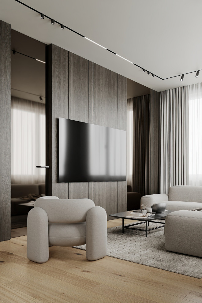 Дизайн и ремонт квартиры в ЖК Homecity - Современность и респектабельность