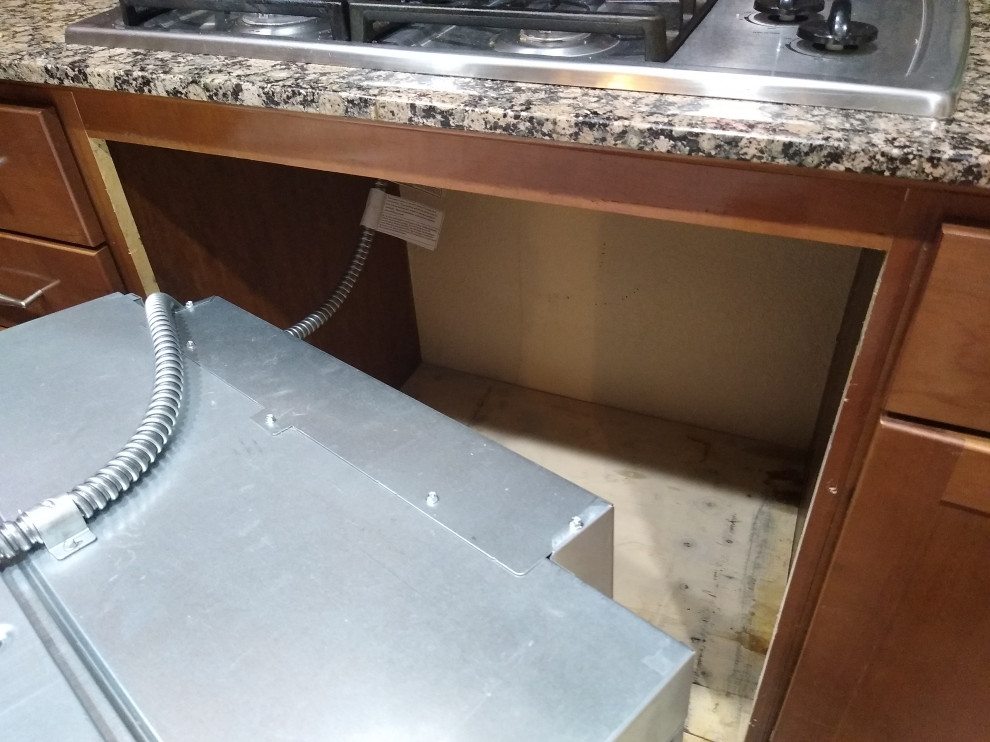 How to retrofit a kitchen for a deeper wall oven?