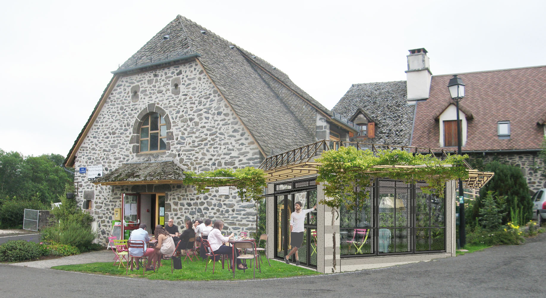 EXTENSION RESTAURANT à BESSE