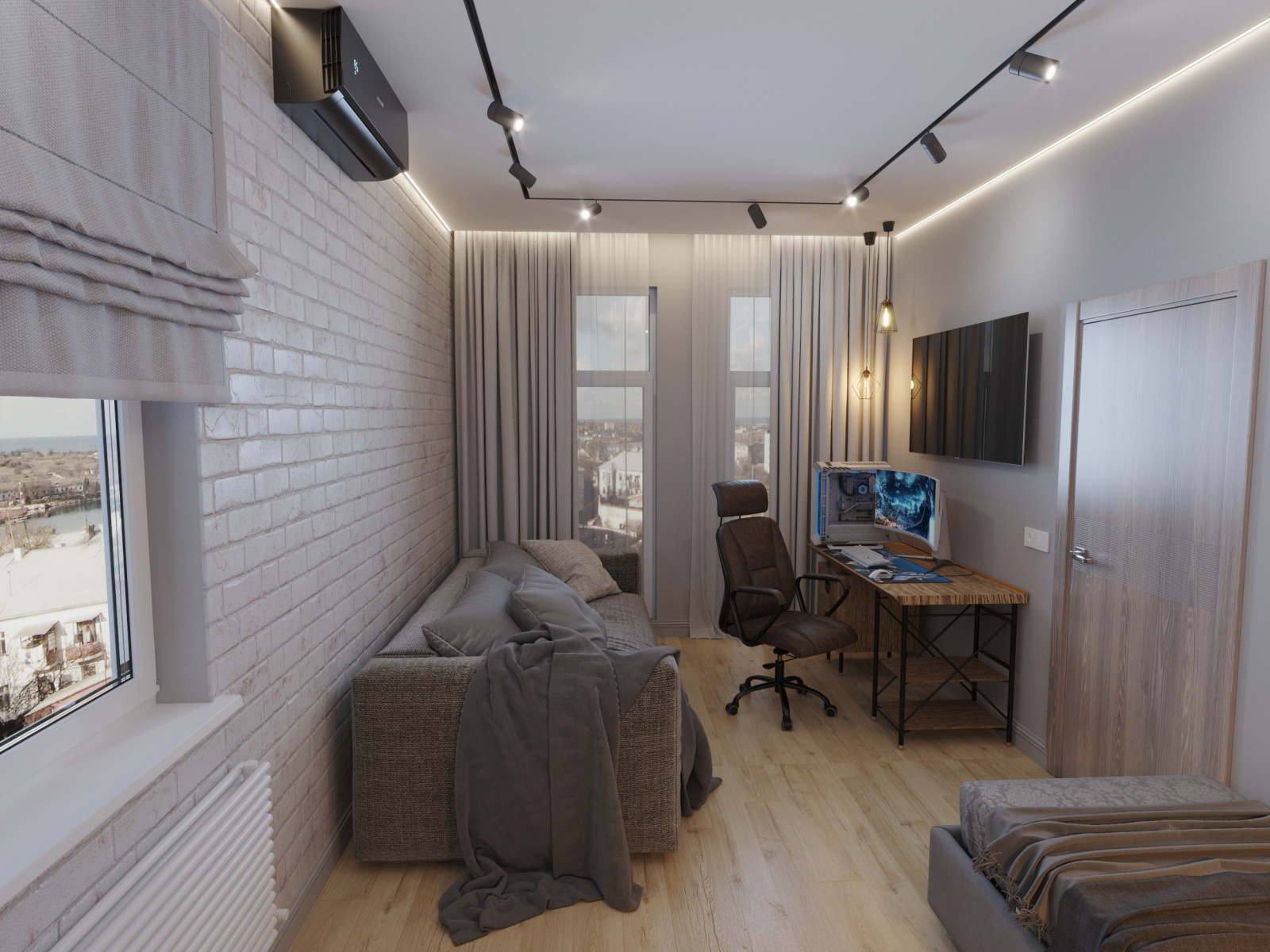 Дизайн проект детской №3