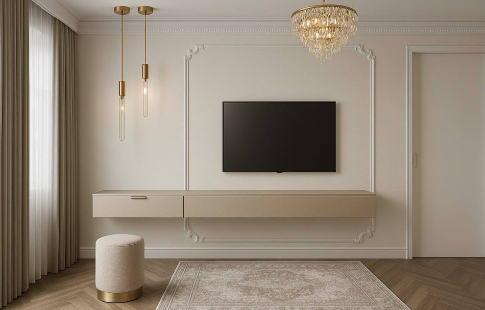 Спальня в неоклассическом стиле