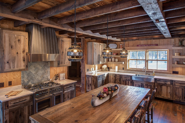 Cozy & Rustic Kitchen rustic-kitchen