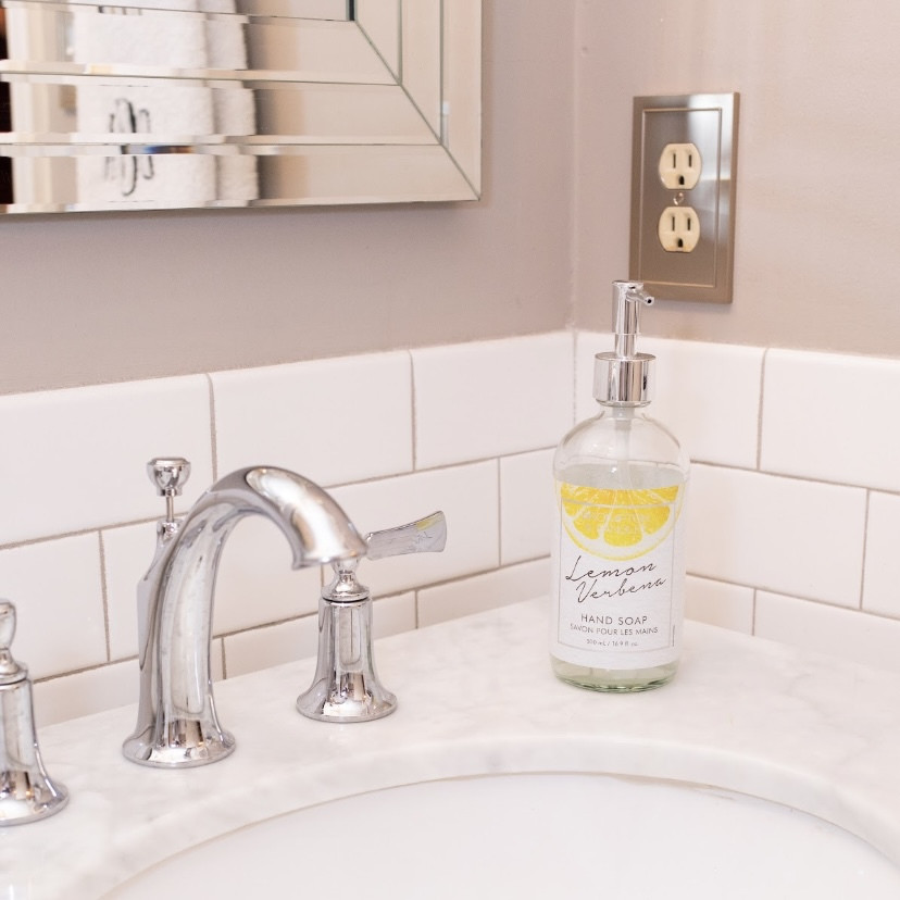 White & Chrome Bathroom