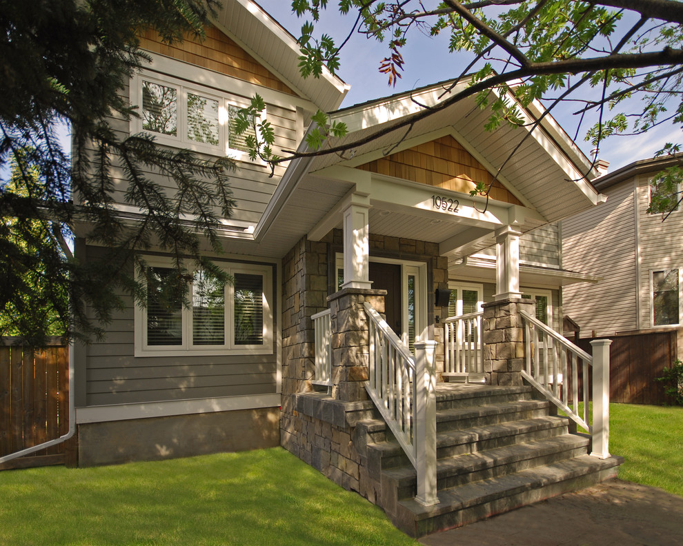 Glenora 9 Craftsman Exterior Edmonton by Aquarian