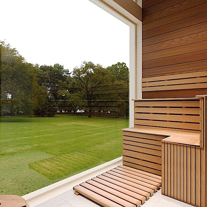 Дом- Фахверк, интерьеры в современном скандинавском стиле