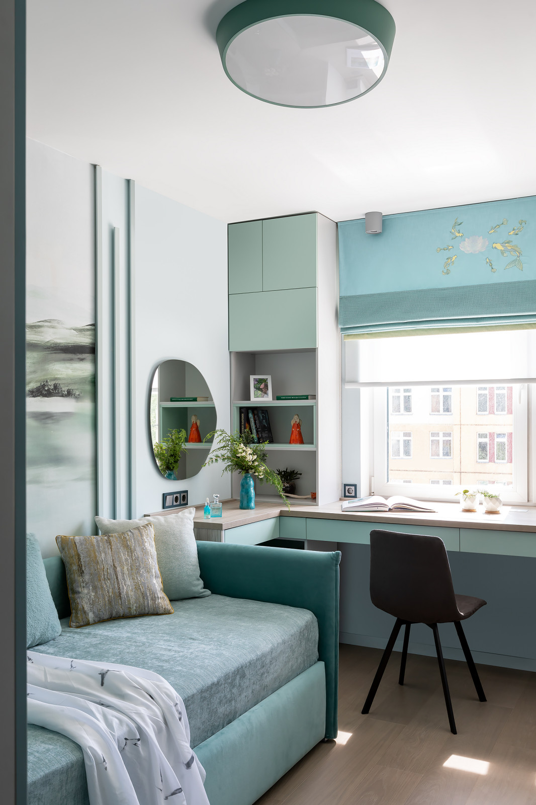 Квартира с яркими деталями и штрихами