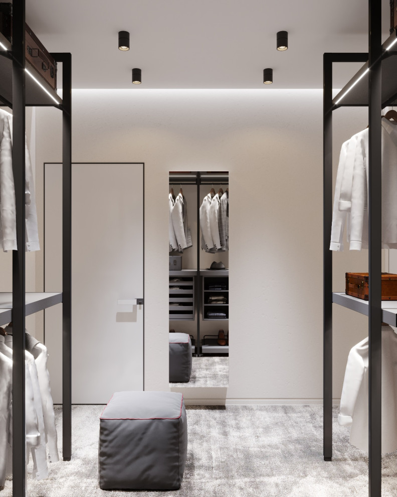 Современный дизайн интерьера трехкомнатной квартиры в Краснодаре