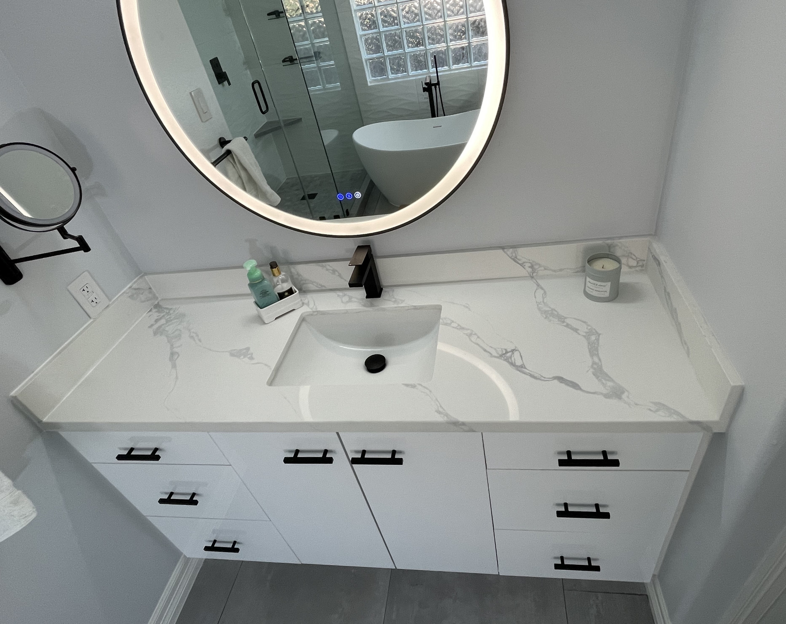 Complete Primary Bathroom Remodeling in Cinco Ranch Katy, TX