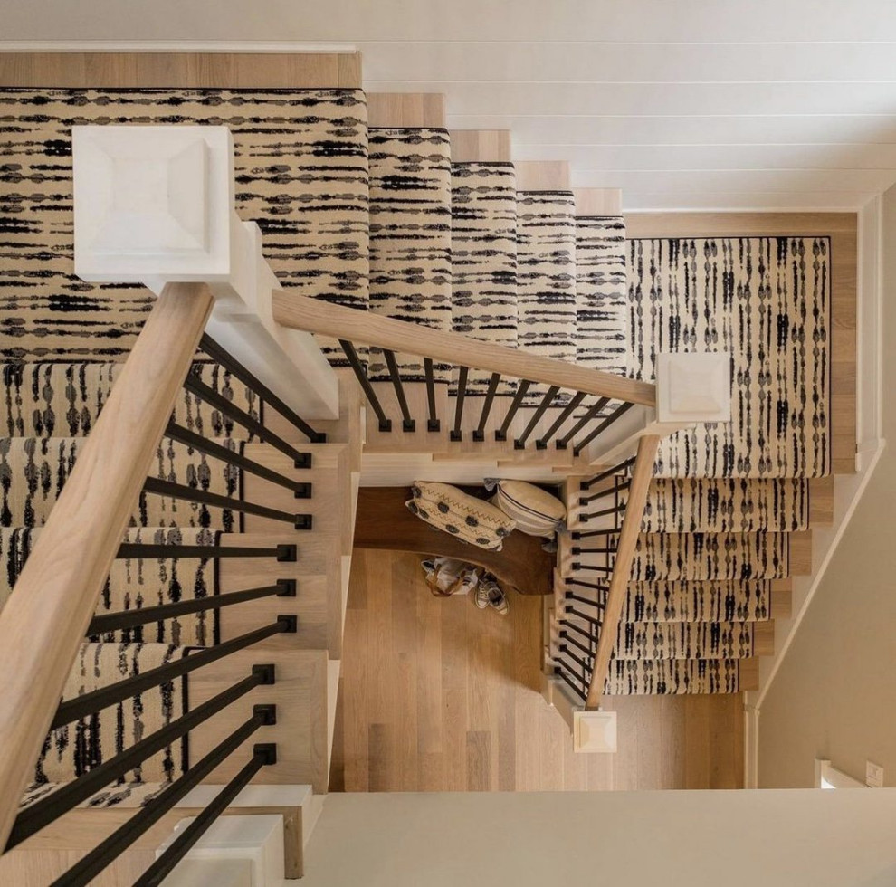 Inspiration for a modern staircase in Toronto.