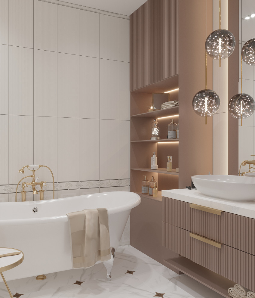 Нежная квартира неоклассика