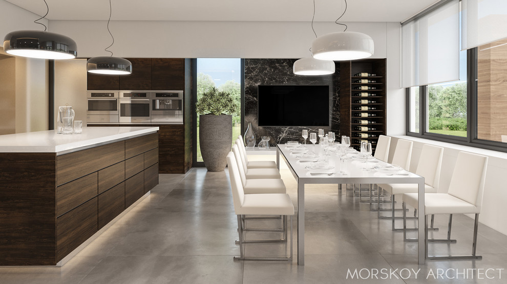 Interior of the apartment house 600 m²