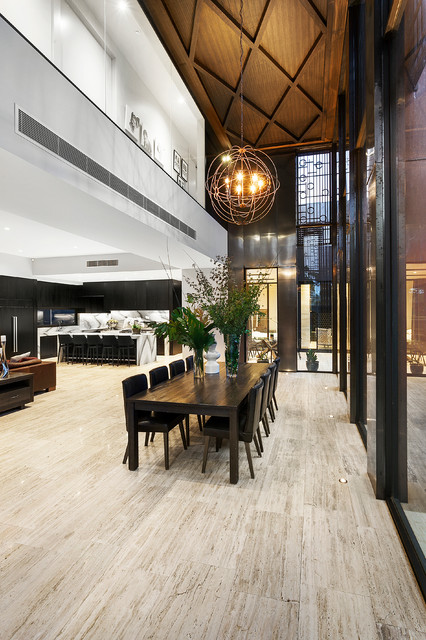 LUXURY HOTEL INSPIRED HOME contemporary-dining-room