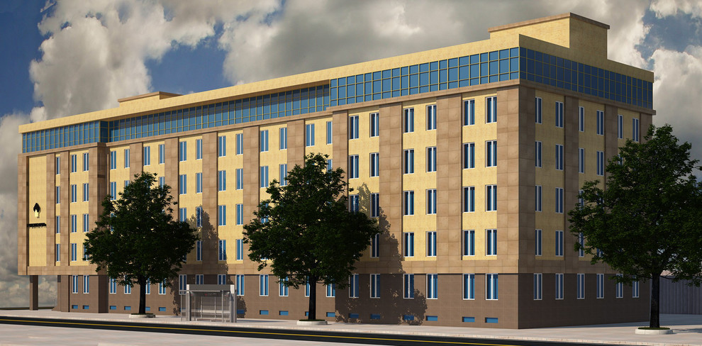 Фасады общественных зданий