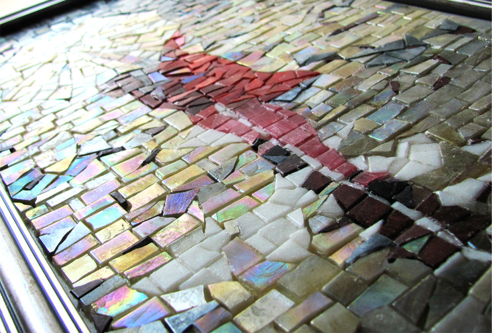 Woman in red fragment