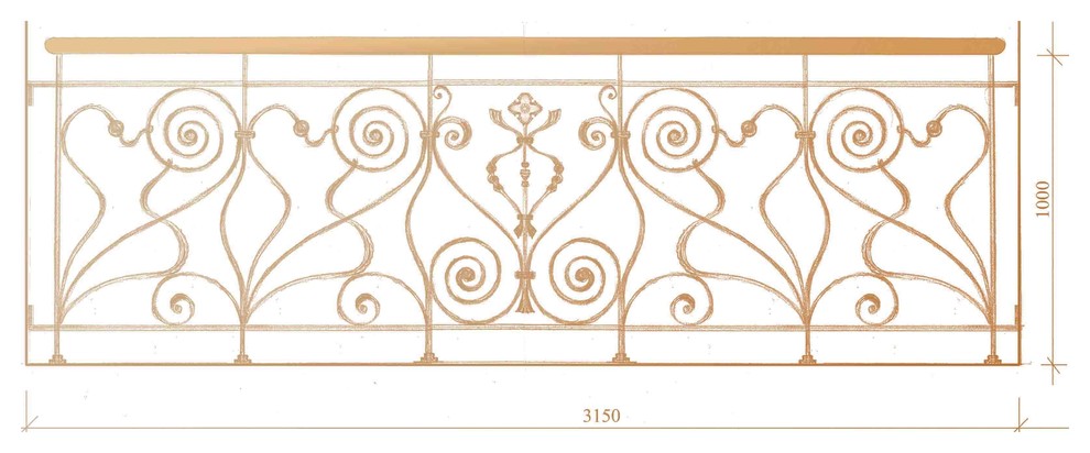Проекты лестничных ограждений