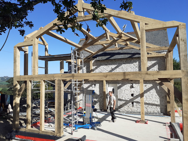 Two storey extension 