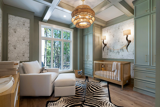 Tennessee New Build House transitional-living-room