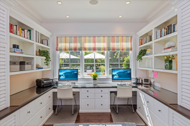 Transitional Home Office clasico-renovado-despacho