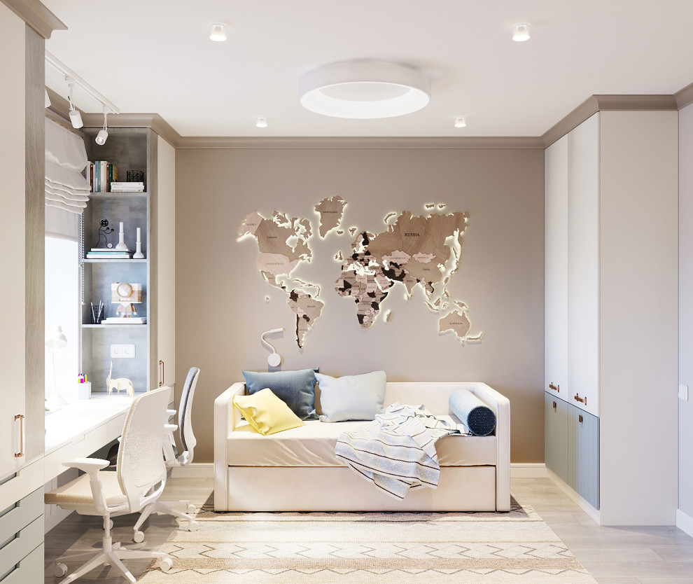 Детская комната из проекта 2к Цветаевой 10