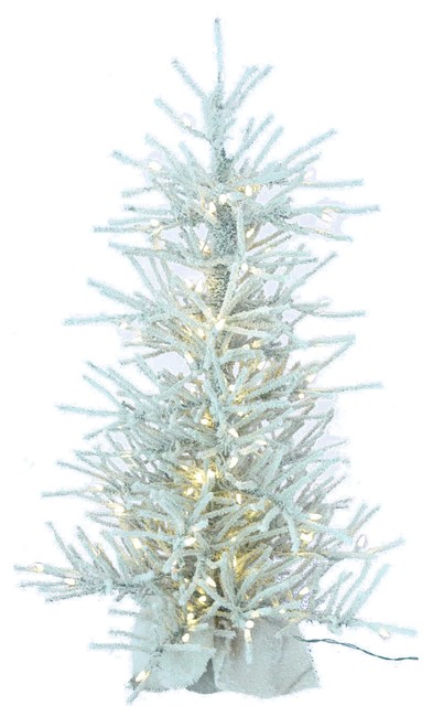 pre lit flocked twig tree 48 quot contemporary christmas pre lit flocked twig tree 48 quot contemporary christmas