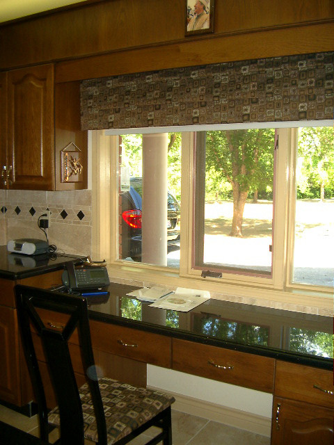 Inspiration for a transitional kitchen remodel in Calgary