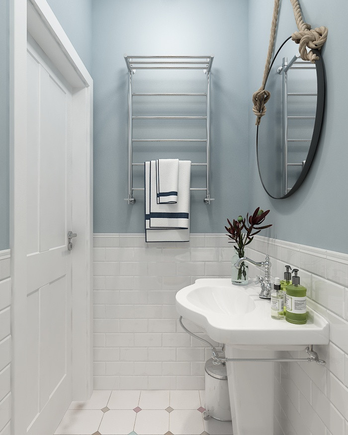 Квартира "Морской бриз" в стиле сканди 90 кв.м. в