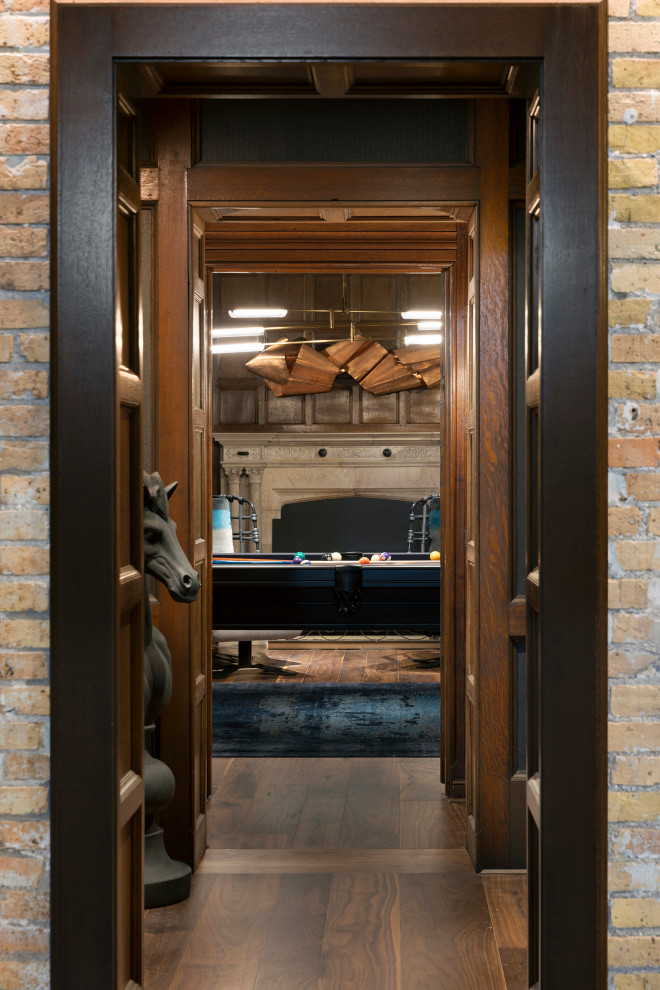 ASID MN Design Home 2024 - 17th Century Billiards Room