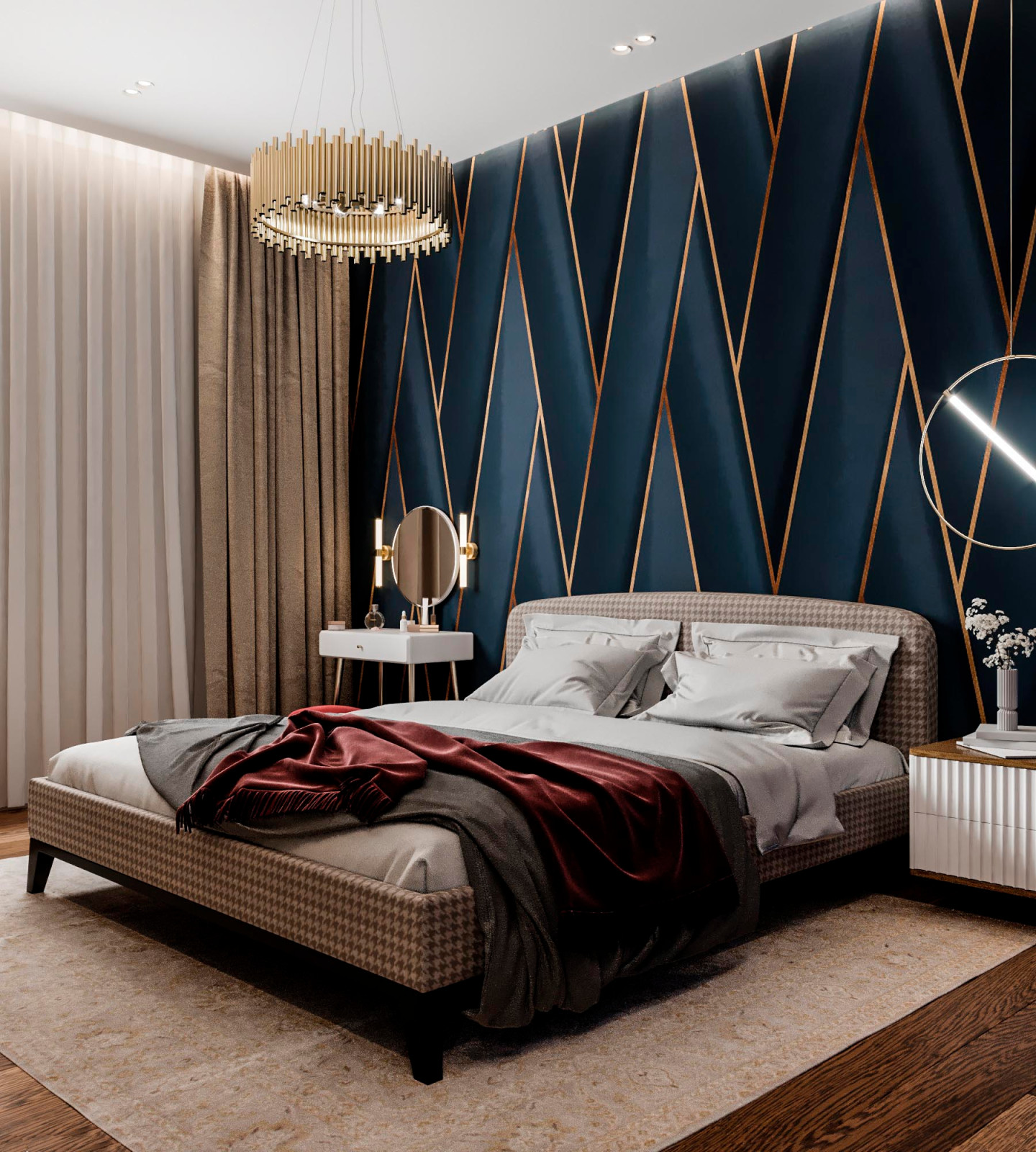 Спальня в современном стиле