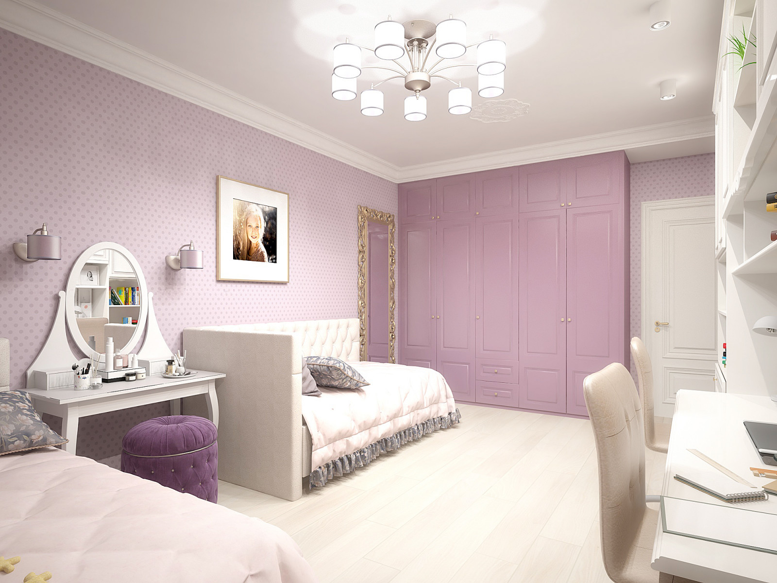 Детская для двух сестричек