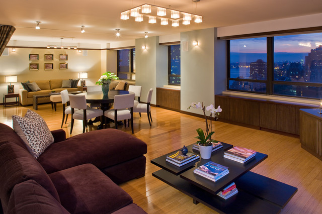Manhattan Penthouse - Modern - Living Room - New York - by Katharine ...