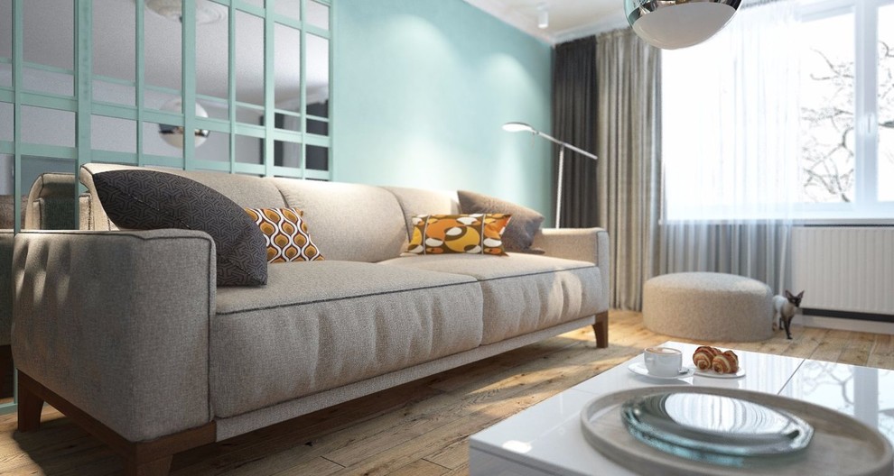 Дизайнерский интерьер "Завтрак у Тиффани"