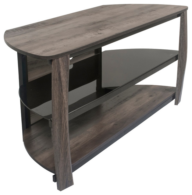 Newport Fold N Snap Tv Stand Glass And Wood