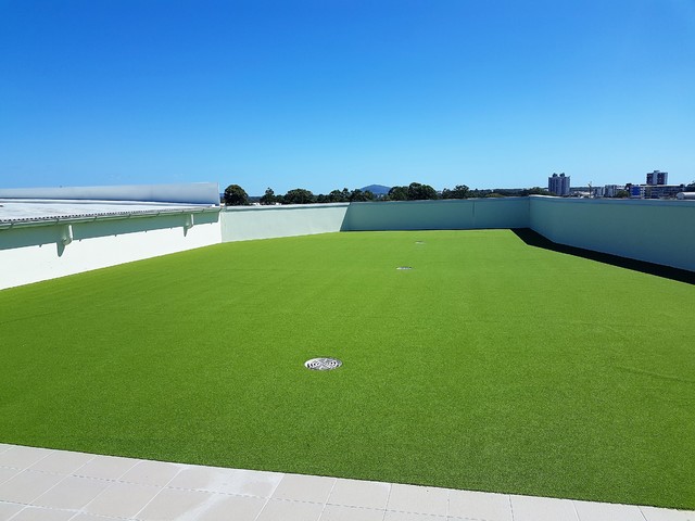 Rooftop contemporary-courtyard