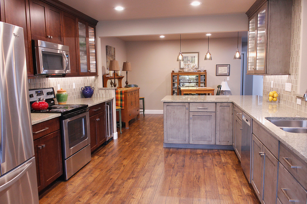 Home design - transitional home design idea