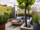 Contemporary Deck by Adolfo  Harrison Gardens
